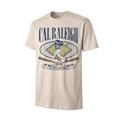Cal Raleigh BreakingT Diamond Standout T-Shirt - Natural - MLB Lifestyle