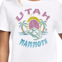 Utah Mammoth Starter Women's Tonal Beach T-Shirt - White - NHL 204013636