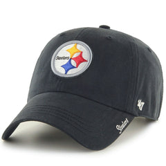 47 brand Pittsburgh Steelers '47 Women's Miata Clean Up Adjustable Hat Black