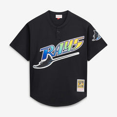 Wade Boggs Tampa Bay Rays Mitchell & Ness Authentic Batting Practice Jersey - Black - Mitchell & Ness Sale