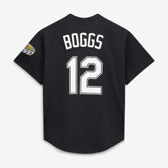 Wade Boggs Tampa Bay Rays Mitchell & Ness Authentic Batting Practice Jersey - Black - Mitchell & Ness Sale