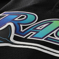 Wade Boggs Tampa Bay Rays Mitchell & Ness Authentic Batting Practice Jersey - Black - Mitchell & Ness Sale