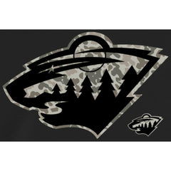 Minnesota Wild Rink Warrior Pullover Hoodie - Black - NHL 2265433