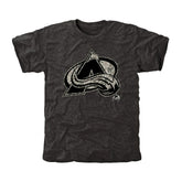 Men's Colorado Avalanche Black Rink Warrior Tri-Blend T-Shirt - NHL 2265456