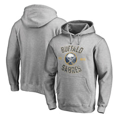 Buffalo Sabres Heritage Pullover Hoodie - Ash - NHL 2376403