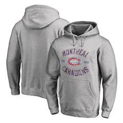 Montreal Canadiens Heritage Pullover Hoodie - Ash - NHL 2376416