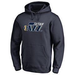 Utah Jazz Primary Logo Pullover Hoodie Navy