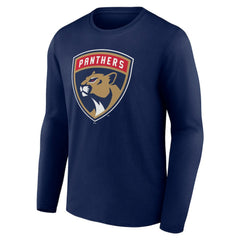 Florida Panthers New Logo Long Sleeve T-Shirt - Navy - NHL 2486977
