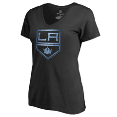 Los Angeles Kings Women's Pond Hockey T-Shirt - Black - NHL 2490558
