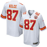 Nike Travis Kelce Kansas City Chiefs Youth Game Jersey White
