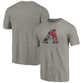 Arizona Diamondbacks Distressed Team Tri-Blend T-Shirt - Ash - MLB Online