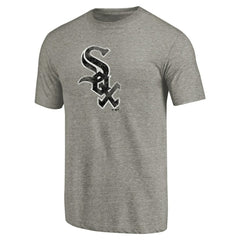 Chicago White Sox Distressed Team Tri-Blend T-Shirt - Ash - MLB Online