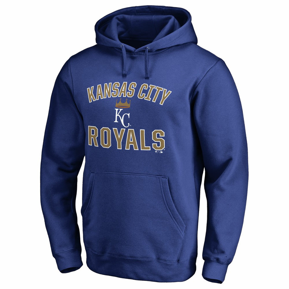 Kansas City Royals Victory Arch Pullover Hoodie - Royal - MLB Online