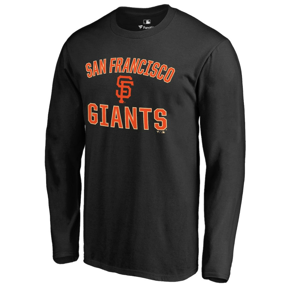 San Francisco Giants Victory Arch Long Sleeve T-Shirt - Black - MLB Online