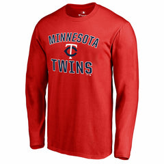 Minnesota Twins Victory Arch Long Sleeve T-Shirt - Red - MLB Lifestyle
