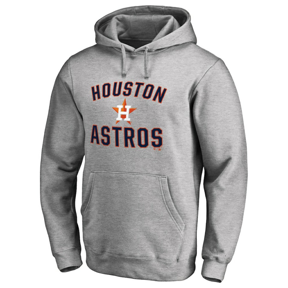 Houston Astros Victory Arch Pullover Hoodie - Ash - MLB Sale