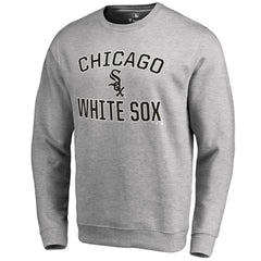Chicago White Sox Victory Arch Pullover Sweatshirt - Ash - MLB Lifestyle