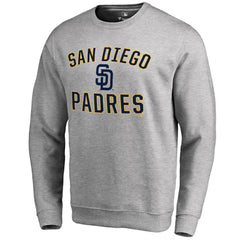 San Diego Padres Victory Arch Pullover Sweatshirt - Ash - MLB Online