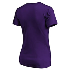 Colorado Rockies Women's Secondary Color Primary Logo T-Shirt - Purple - MLB on Sale