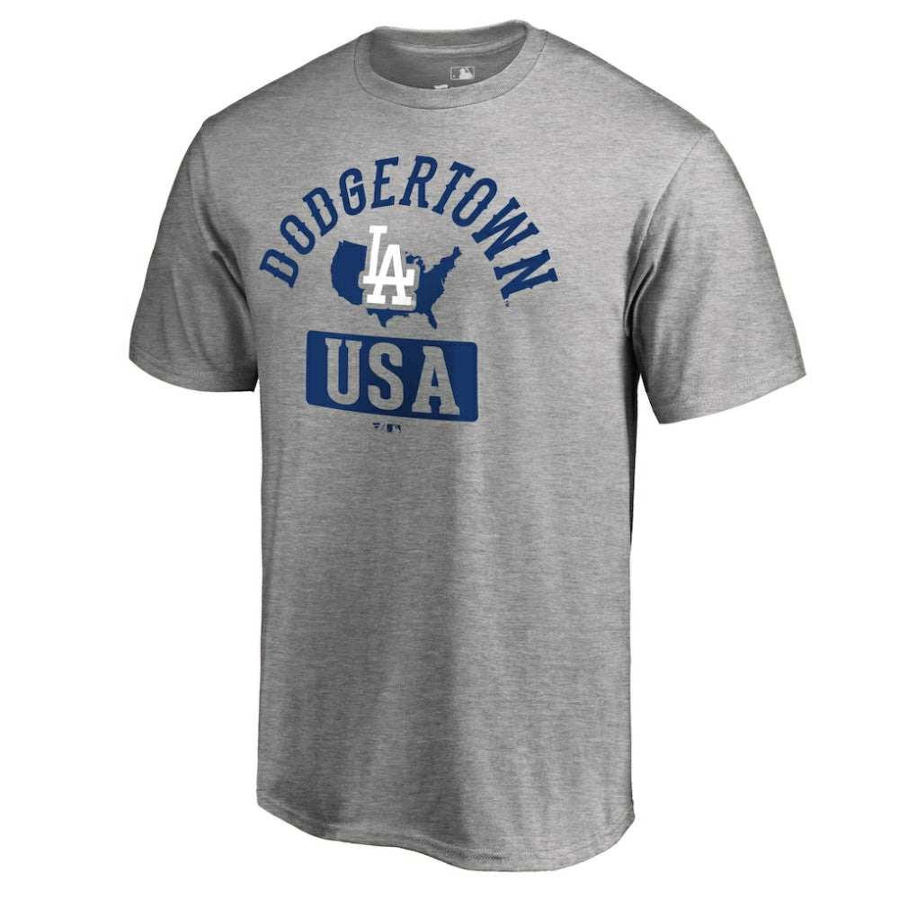 Los Angeles Dodgers Hometown Collection Dodgertown T-Shirt - Ash - MLB Sale