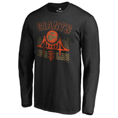 San Francisco Giants Hometown Collection The Bay Long Sleeve T-Shirt - Black - MLB Online