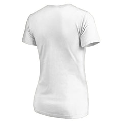 Indianapolis Colts Women's Faith Family V-Neck T-Shirt White