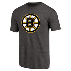 Boston Bruins Raise the Banner Tri-Blend T-Shirt - Heathered Black - NHL 2561173