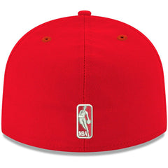 Atlanta Hawks Team Color 59FIFTY Fitted Hat Red | New Era