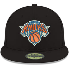 New York Knicks Team Color 59FIFTY Fitted Hat Black | New Era US