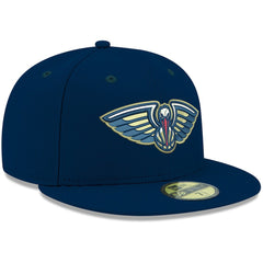 New Orleans Pelicans Team Color 59FIFTY Fitted Hat Navy | New Era outlet