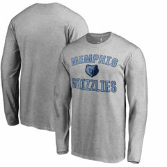 Memphis Grizzlies Victory Arch Long Sleeve T-Shirt Ash