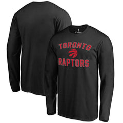 Toronto Raptors Victory Arch Long Sleeve T-Shirt Black