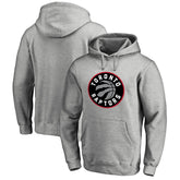 Toronto Raptors Primary Logo Pullover Hoodie Heather Gray