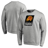 Phoenix Suns Primary Logo Sweatshirt Heathered Gray