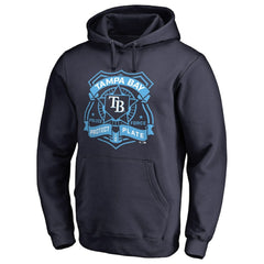 Tampa Bay Rays Police Badge Pullover Hoodie - Navy - MLB on Sale