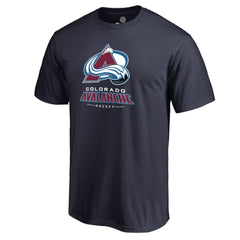 Colorado Avalanche Team Lockup T-Shirt - Navy - NHL 2603138