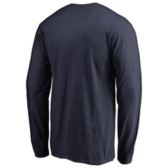 Colorado Avalanche Team Lockup Long Sleeve T-Shirt - Navy - NHL 2603214