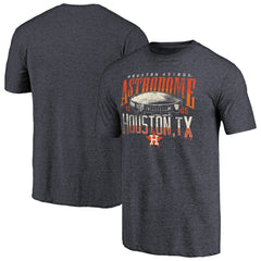 Houston Astros The Dome Hometown Tri-Blend T-Shirt - Navy - MLB Lifestyle