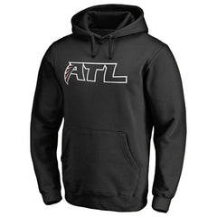 Atlanta Falcons Alternate Logo Pullover Hoodie Black