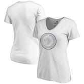 Winnipeg Jets Women's Whiteout V-Neck T-Shirt - White - NHL 2606364