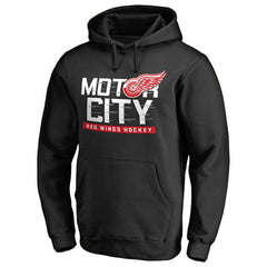 Detroit Red Wings Hometown Collection Motor City Pullover Hoodie - Black - NHL 2606883