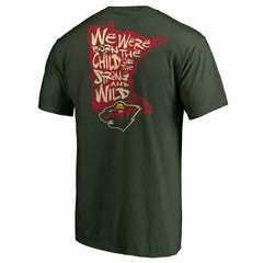 Minnesota Wild Hometown Collection State Chant T-Shirt - Green - NHL 2606894