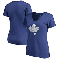 Toronto Maple Leafs Women's Hometown Collection Leafs V-Neck T-Shirt - Blue - NHL 2606947