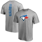 Jose Bautista Toronto Blue Jays Backer Name & Number T-Shirt - Heather Gray - MLB on Sale