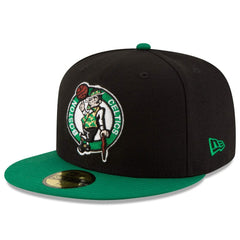 Boston Celtics Team Color 2Tone 59FIFTY Fitted Hat Black/Green | New Era Near Me