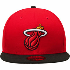 Miami Heat Team Color 2Tone 59FIFTY Fitted Hat Red/Black | New Era outlet