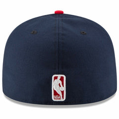Washington Wizards Team Color 2Tone 59FIFTY Fitted Hat Navy/Red | New Era outlet