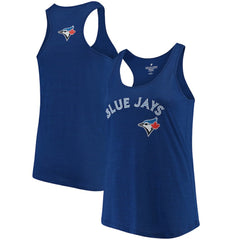 Toronto Blue Jays Soft as a Grape Women's Plus Size Swing for the Fences Racerback Tank Top - Royal - MLB Sale