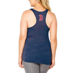 Boston Red Sox Soft as a Grape Women's Plus Size Swing for the Fences Racerback Tank Top - Navy - MLB Online