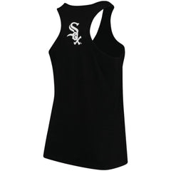 Chicago White Sox Soft as a Grape Women's Plus Size Swing for the Fences Racerback Tank Top - Black - MLB Sale